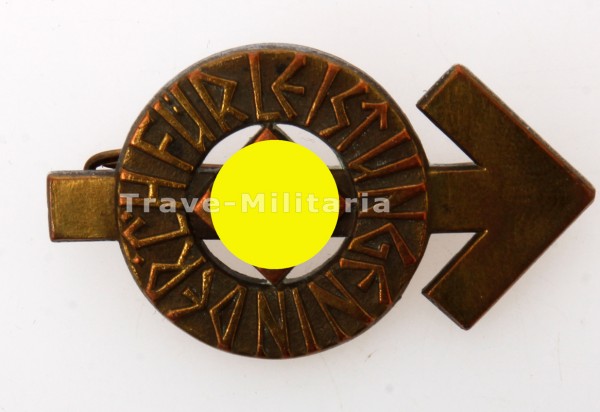 HJ Leistungsabzeichen in Bronze mit Nummer 55316