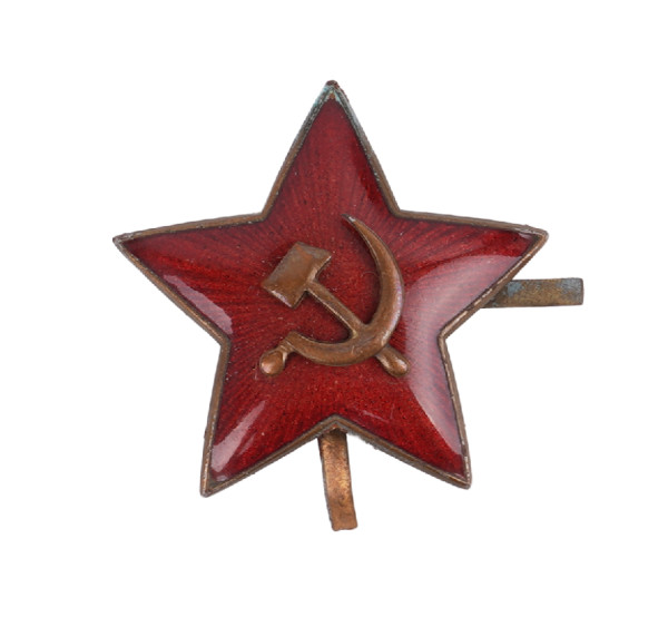 Sowjetunion Mützenabzeichen Roter Stern