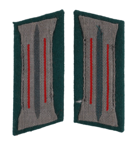 Wehrmacht Heer Kragenspiegel für Mannschaften und Unteroffiziere der Artillerie