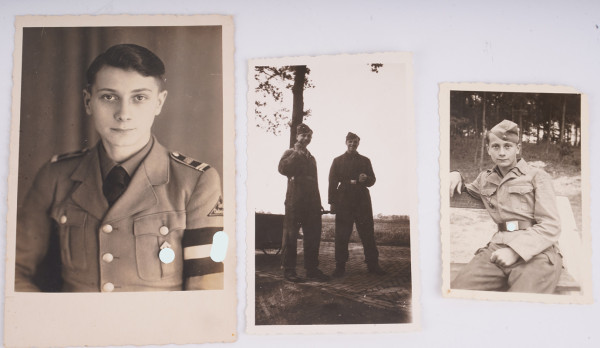 3 Fotos Hannes Hitlerjugend