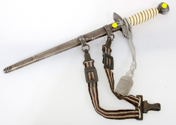 Luftwaffen Dolch für Offiziere Hersteller "Anton Wingen Junior Solingen"