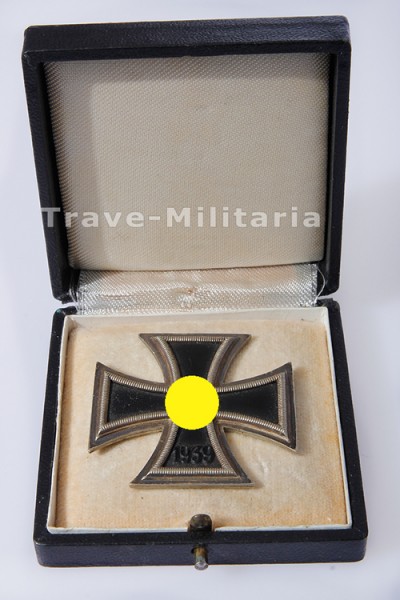 Eisernes Kreuz 1. Klasse im Etui - Hersteller 65 Klein und Quenzer