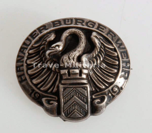 Hanauer Bürgerwehr -Brustabzeichen / Ehrenzeichen