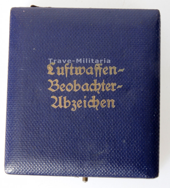 Etui Luftwaffen- Beobachter- Abzeichen