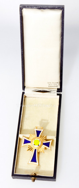 Ehrenkreuz der Deutschen Mutter in Gold im Etui