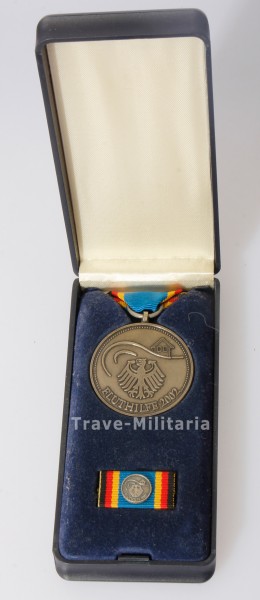 BRD Einsatzmedaille Fluthilfe 2002 im Etui