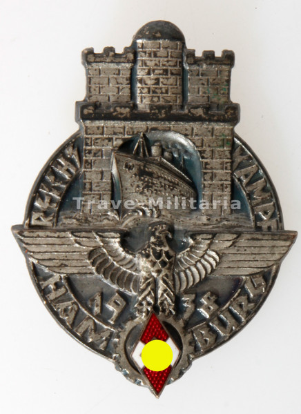 Reichskampf 1938 Hamburg Teilnehmerabzeichen