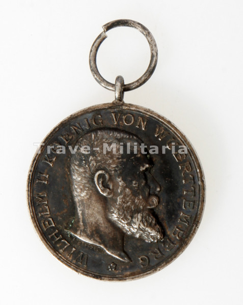 Württemberg Silberne Militärverdienstmedaille 1892