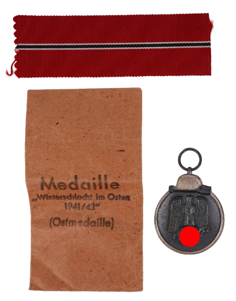 Medaille Winterschlacht im Osten 1941/42 in Tüte