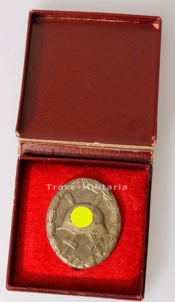 Verwundetenabzeichen in Silber im Etui 1939