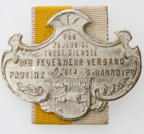Hannover Feuerwehr-Ehrenzeichen für 25 Jahre