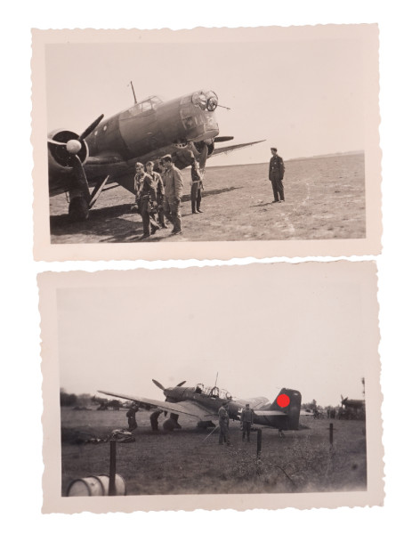 2 Foto Deutsche Flugzeuge Ju86 und 87