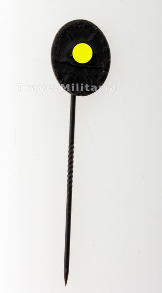 Miniatur Verwundetenabzeichen in Schwarz