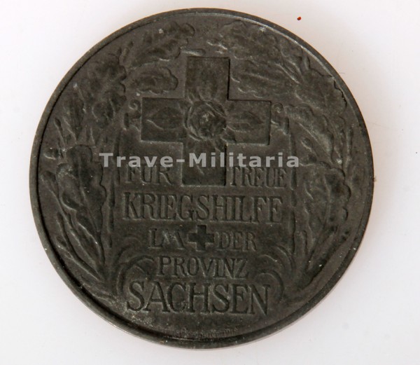 Sachsen Rotes Kreuz Medaille für Treue Kriegshilfe im Roten Kreuz der Provinz Sachsen