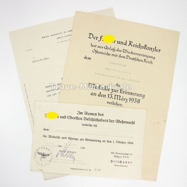 2 Urkunden und Beförderung in der Kriegsgefangenschaft
