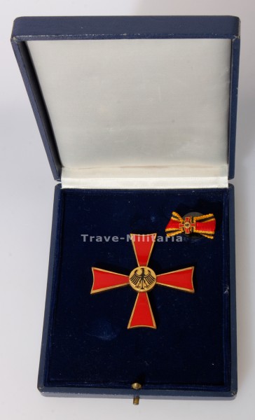 BRD Bundesverdienstkreuz 1. Klasse im Etui