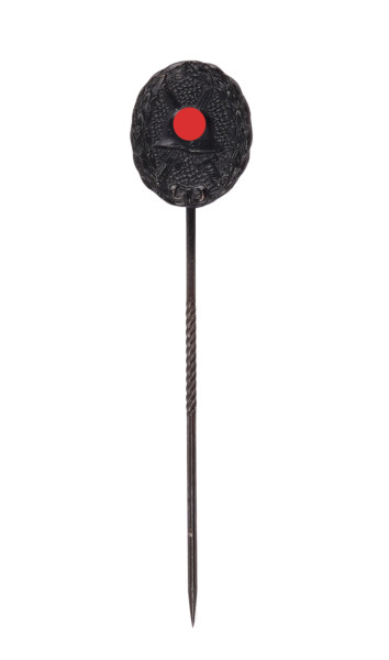 Miniatur Verwundetenabzeichen in Schwarz 1. Form