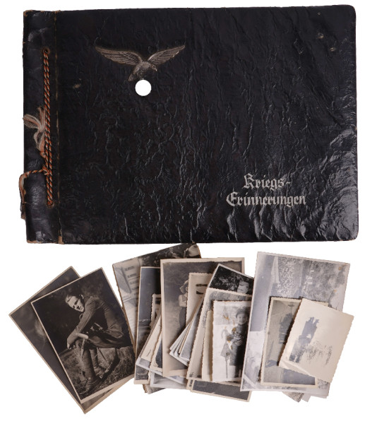 Fotoalbum und lose Fotos Oblt. Theo Meinhardt 200 Fotos