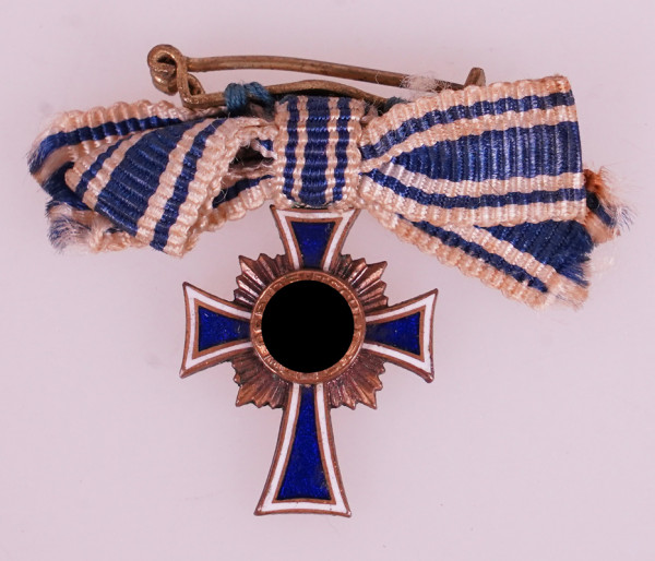 Miniatur Ehrenkreuz der Deutschen Mutter in Bronze