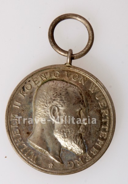 Württemberg Silberne Militärverdienstmedaille 1892