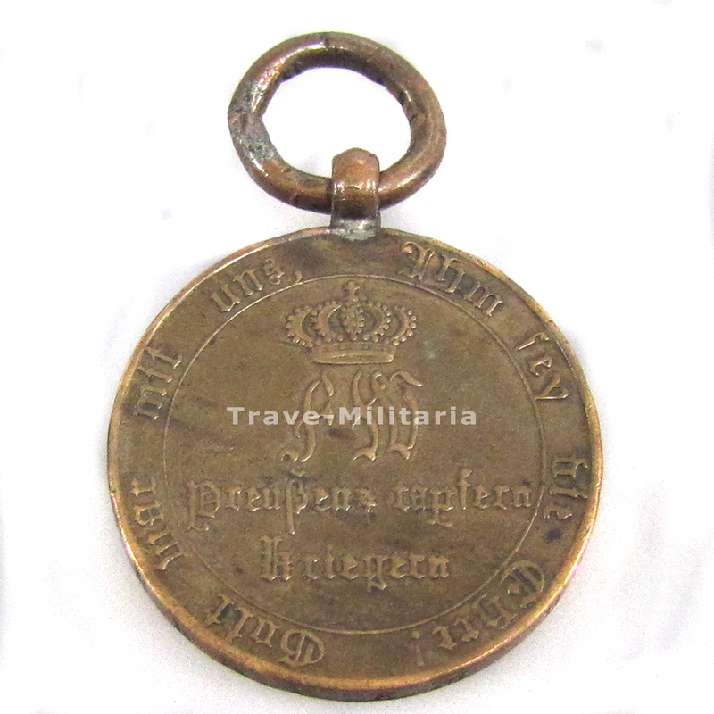 Preußen Kriegsdenkmünze für Kämpfer 18131814 Archiv Trave