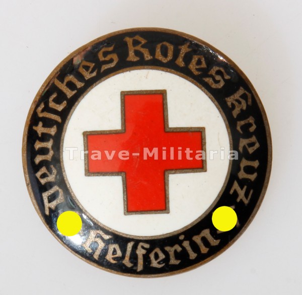 Deutsches Rotes Kreuz Dienstbrosche für Helferin