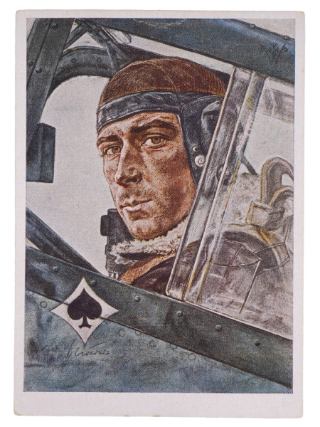 Willrich-Karte Oberstleutnant Mölders 1940