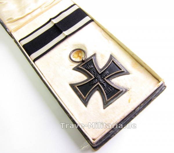 Eisernes Kreuz 2 Klasse 1914 im zeitgenössischen Etui