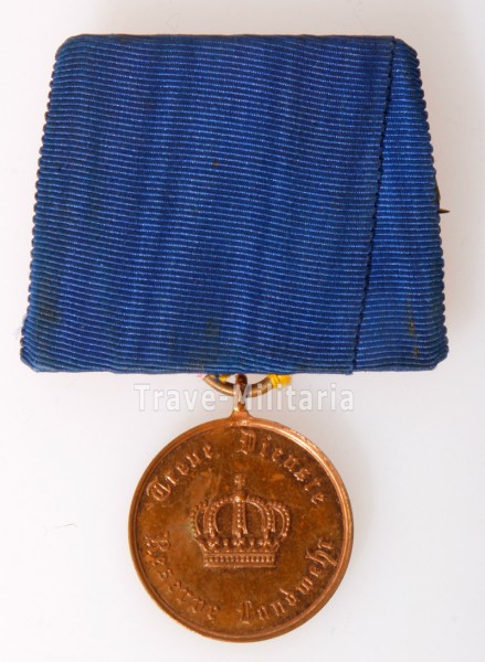 Preußen Landwehr Dienstauszeichnung 2. Klasse 1913 an Einzelspange