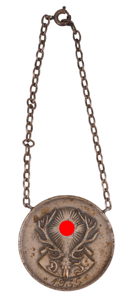 Deutsche Jägerschaft Jagdmedaille 1935 in Silber
