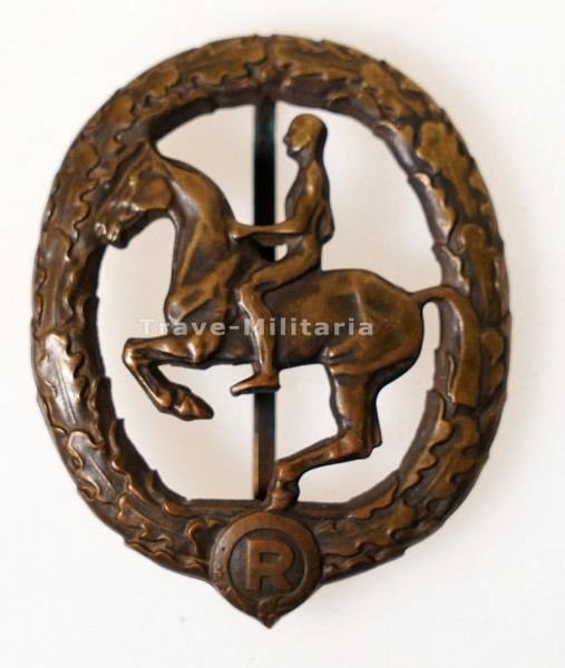 Deutsches Reiter-Abzeichen in Bronze 1930