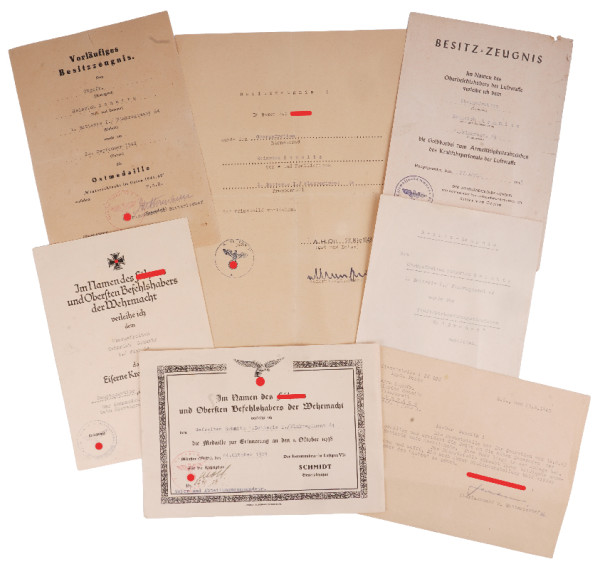 Urkundengruppe Schmitz Flakregiment 64