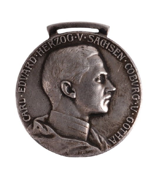 Sachsen-Coburg-Gotha Herzoglich Ernestisischer Hausorden Verdienstmedaille in Silber