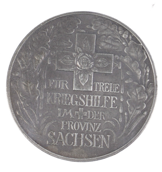 Sachsen Rotes Kreuz Medaille für Treue Kriegshilfe der Provinz Sachsen
