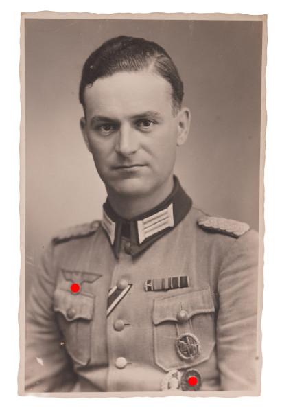 Portraitfoto Major der Wehrmacht