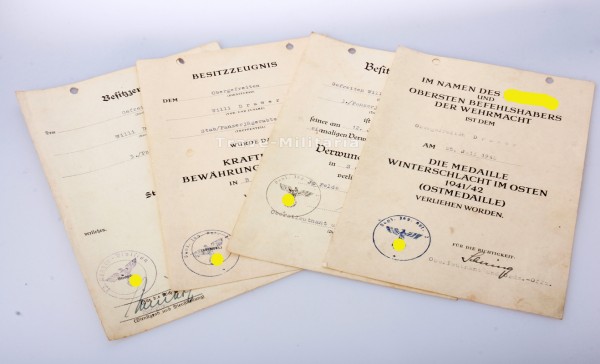 Nachlass Willi Drawer - Panzerjägerabteilung 2