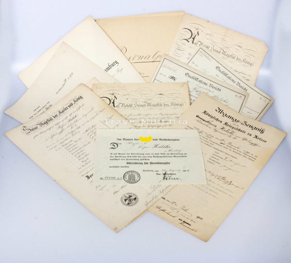 Nachlass Richard Halske D.S.W.A. u. Kreuz der Ritter H.O.H.
