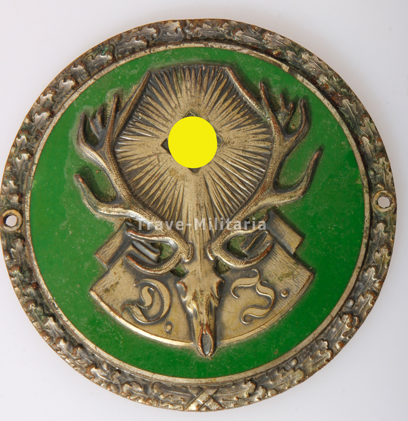 Deutsche Jägerschaft große Plakette Archiv Trave Militaria