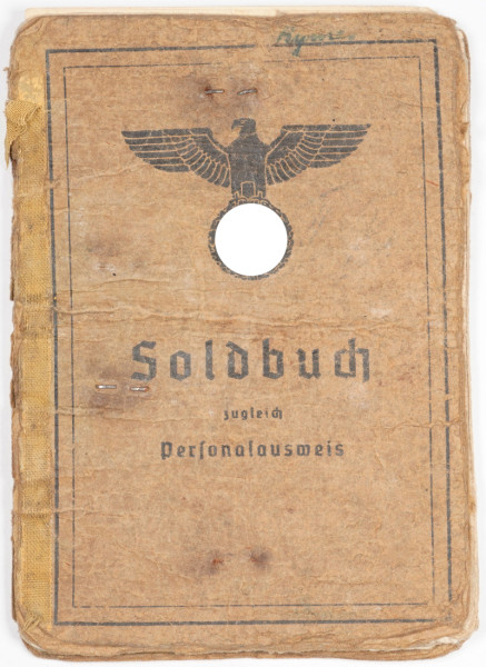 Soldbuch Rymes I.R.737, Gren.Eu.A. Btl. Hoch-u. Deutschmeister