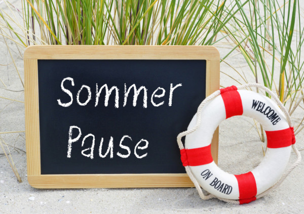 Info: Sommerpause 29. Juni bis 2. August 2026