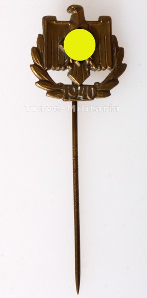NSRL Leistungsabzeichen in Bronze mit Jahreszahl 1940