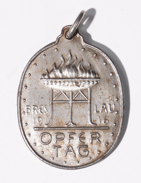 Spendenmedaille Opfertag Breslau 1916