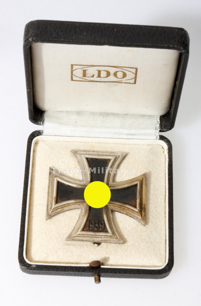 Eisernes Kreuz 1. Klasse 1939 im LDO- Etui