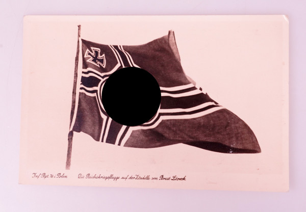 Postkarte Inf.Rgt. 76 i. Polen