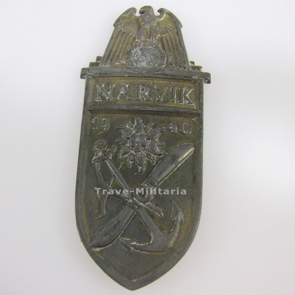 Narvikschild in Gold entnazifiziert