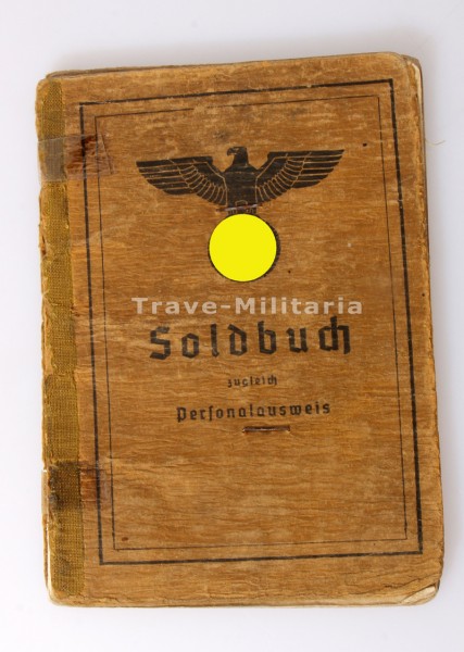 Soldbuch Goller Feldeisenbahn- Maschinenabteilung 1