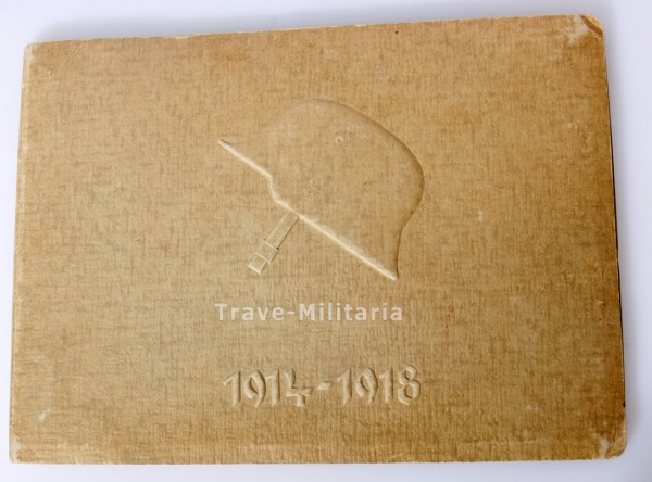 Ehrenmappe zum Ehrenkreuz für Frontkämpfer 1914-1918