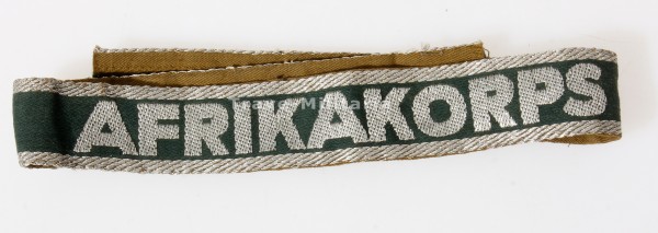 Wehrmacht Heer Ärmelstreifen Afrikakorps