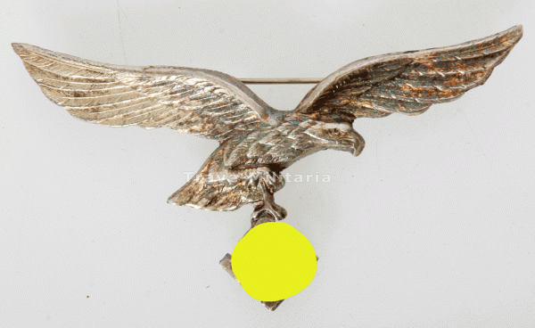 Luftwaffe Brustadler für Offiziere Metallausführung