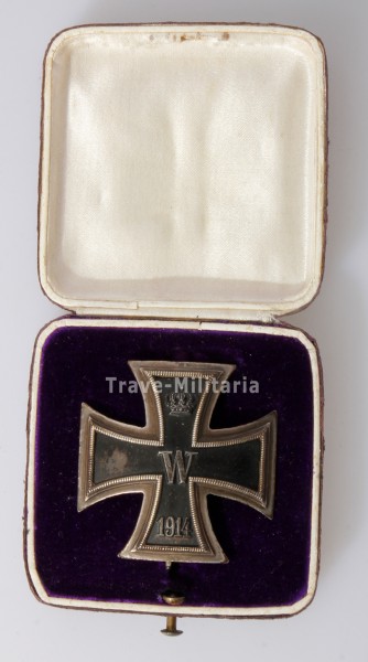 Eisernes Kreuz 1. Klasse 1914 im Etui